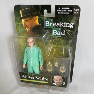 Mezco Toys Breaking Bad: Green Haz-Mat Suit Walter White